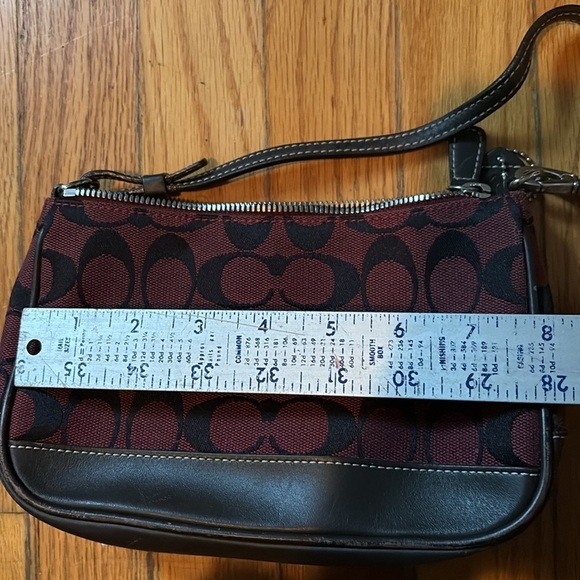 COACH “HAMPTON DEMI POUCH” mini handbag
